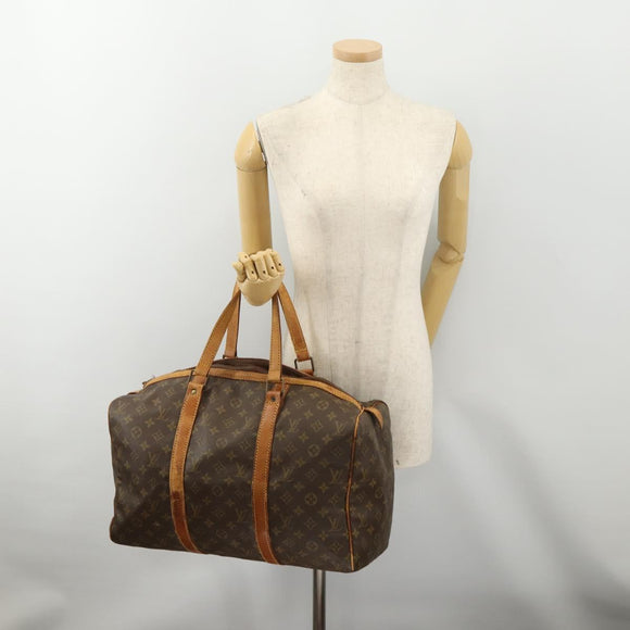 LOUIS VUITTON Monogram Sac Souple 45 Boston Bag M41624 LV Auth 165284