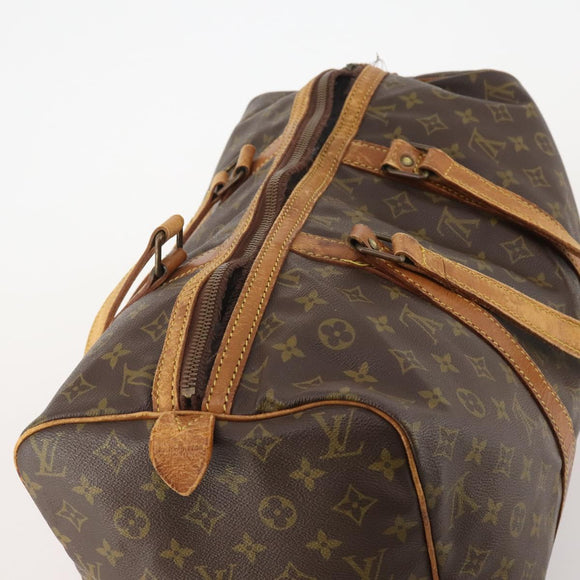 LOUIS VUITTON Monogram Sac Souple 45 Boston Bag M41624 LV Auth 165284