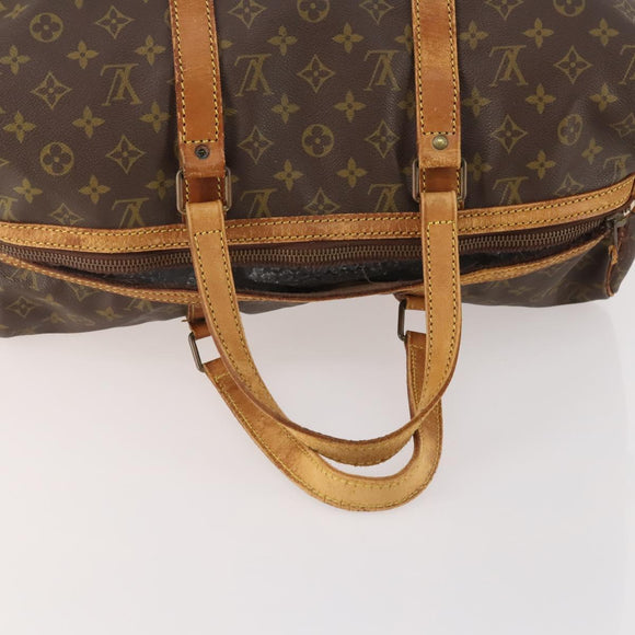 LOUIS VUITTON Monogram Sac Souple 45 Boston Bag M41624 LV Auth 165284