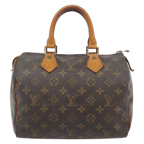 LOUIS VUITTON Monogram Speedy 25 Hand Bag M41528 LV Auth 165287