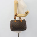 LOUIS VUITTON Monogram Speedy 25 Hand Bag M41528 LV Auth 165287-21