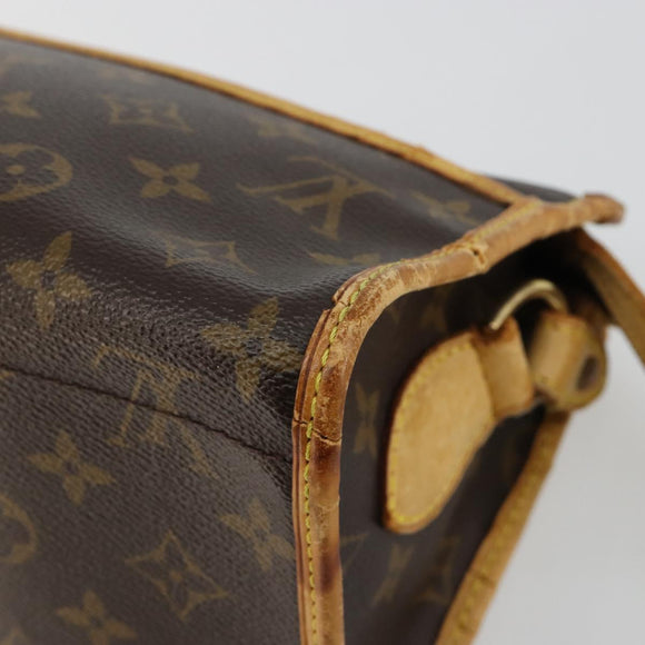 LOUIS VUITTON Monogram Popincourt Long Shoulder Bag M40008 LV Auth 165288