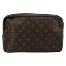 LOUIS VUITTON Monogram Trousse Toilette 28 Clutch Bag M47522 LV Auth 165290-2