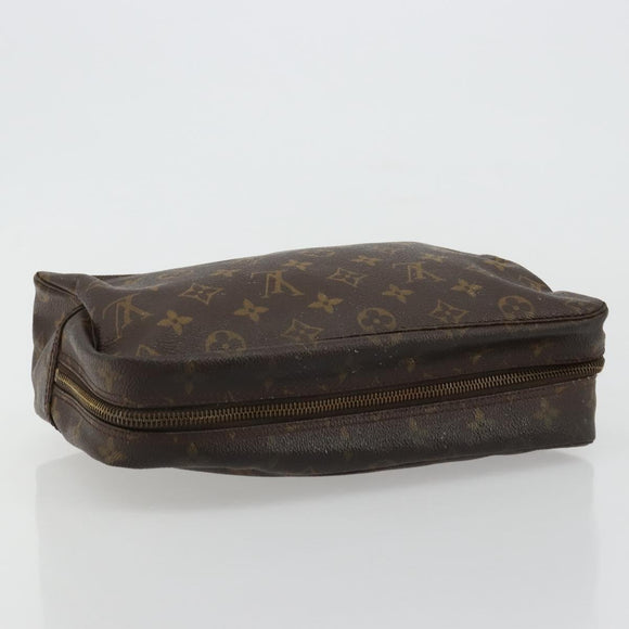 LOUIS VUITTON Monogram Trousse Toilette 28 Clutch Bag M47522 LV Auth 165290