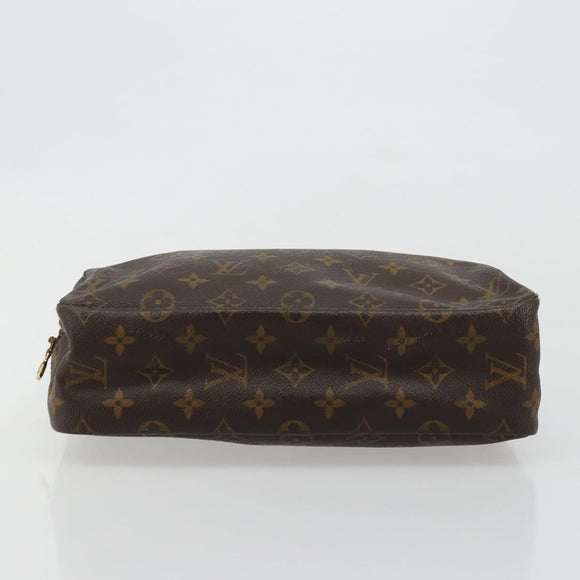 LOUIS VUITTON Monogram Trousse Toilette 28 Clutch Bag M47522 LV Auth 165290