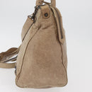 BALENCIAGA The City Hand Bag Leather 2way Beige 235216 Auth 165294A-3
