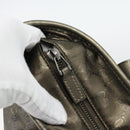 GUCCI GG Implementatie Tote Bag PVC Goud 211138 Auth 165296-10