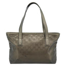 GUCCI GG Implementatie Tote Bag PVC Goud 211138 Auth 165296-2