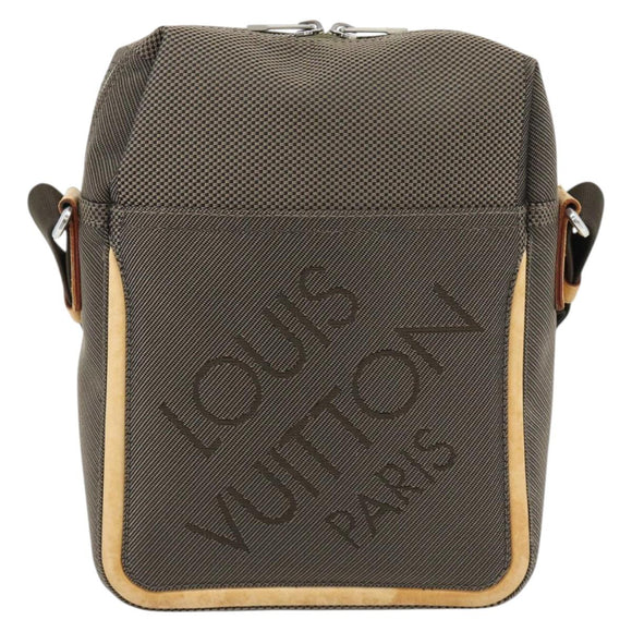 LOUIS VUITTON Damier Geant Sitadan NM Shoulder Bag Brown Tail M93224 Auth 165297