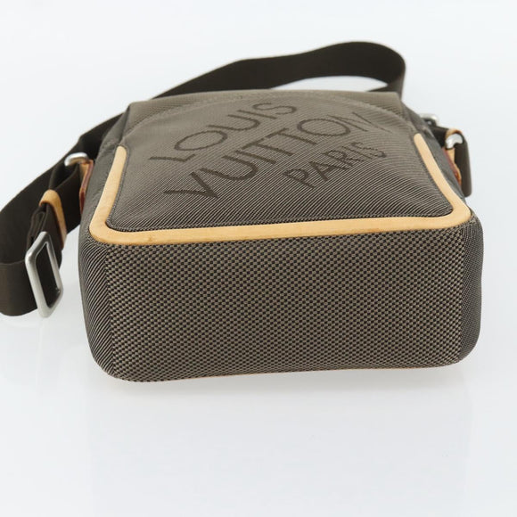 LOUIS VUITTON Damier Geant Sitadan NM Shoulder Bag Brown Tail M93224 Auth 165297