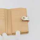 LOUIS VUITTON Multicolor Portefeuille Viennois Wallet White M92987 Auth 165302-17