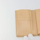 LOUIS VUITTON Multicolor Portefeuille Viennois Wallet White M92987 Auth 165302-18