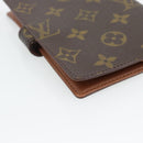 LOUIS VUITTON Monogram Agenda PM Day Planner Cover R20005 LV Auth 165305-11