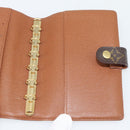 LOUIS VUITTON Monogram Agenda PM Day Planner Cover R20005 LV Auth 165305-15