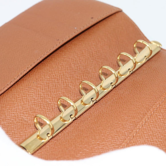 LOUIS VUITTON Monogram Agenda PM Day Planner Cover R20005 LV Auth 165305