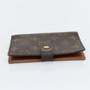 LOUIS VUITTON Monogram Agenda PM Day Planner Cover R20005 LV Auth 165305-4
