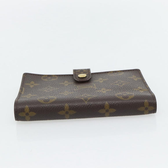 LOUIS VUITTON Monogram Agenda PM Day Planner Cover R20005 LV Auth 165305