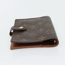LOUIS VUITTON Monogram Agenda PM Day Planner Cover R20005 LV Auth 165305-6