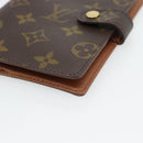 LOUIS VUITTON Monogram Agenda PM Day Planner Cover R20005 LV Auth 165305-8
