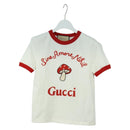 GUCCI T Shirt Cotton XXS White Auth 165306V-1