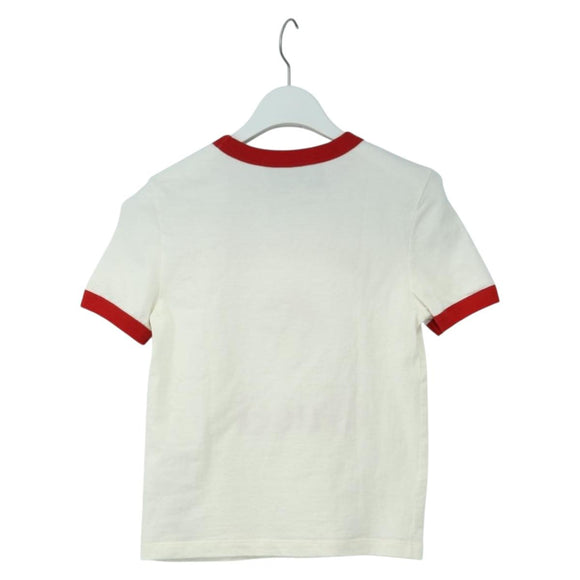 GUCCI T Shirt Cotton XXS White Auth 165306V