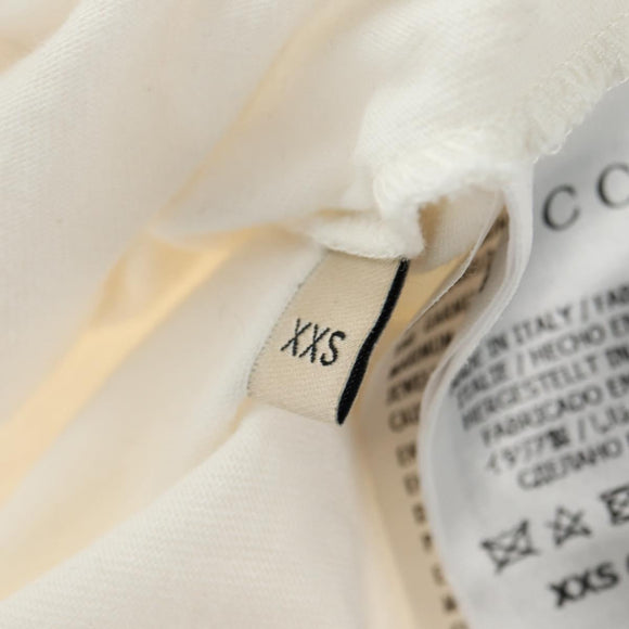 GUCCI T Shirt Cotton XXS White Auth 165306V