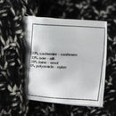 CHANEL Jacke Tweed 40 Schwarz CC Auth 165307V-11
