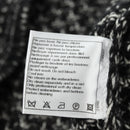 CHANEL Jacke Tweed 40 Schwarz CC Auth 165307V-12