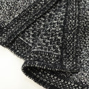 CHANEL Jacke Tweed 40 Schwarz CC Auth 165307V-7