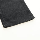 LOUIS VUITTON Broek Denim Zwart Meerkleurig LV Auth 165311V-7