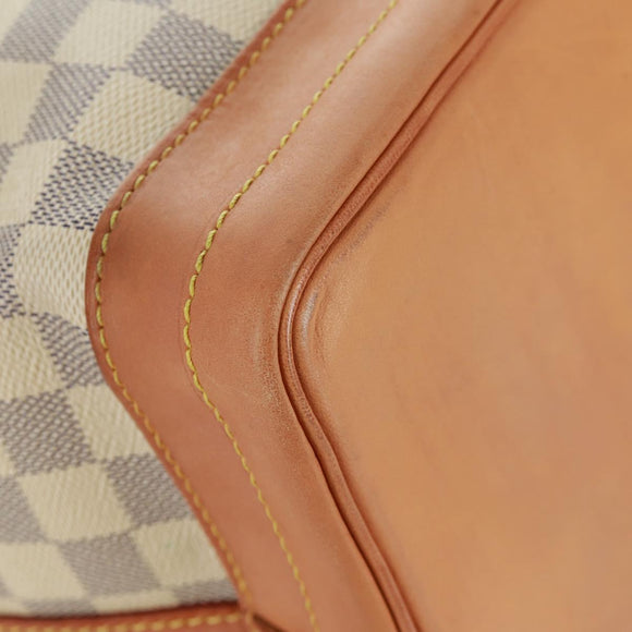 LOUIS VUITTON Damier Azur Noe Shoulder Bag N42222 LV Auth 165357V