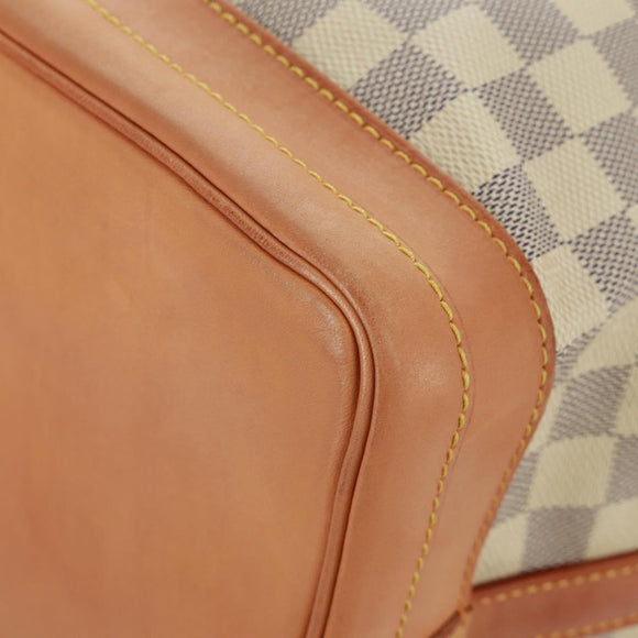 LOUIS VUITTON Damier Azur Noe Shoulder Bag N42222 LV Auth 165357V