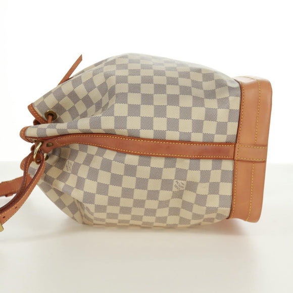 LOUIS VUITTON Damier Azur Noe Shoulder Bag N42222 LV Auth 165357V
