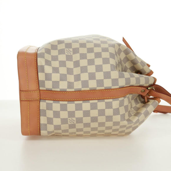 LOUIS VUITTON Damier Azur Noe Shoulder Bag N42222 LV Auth 165357V