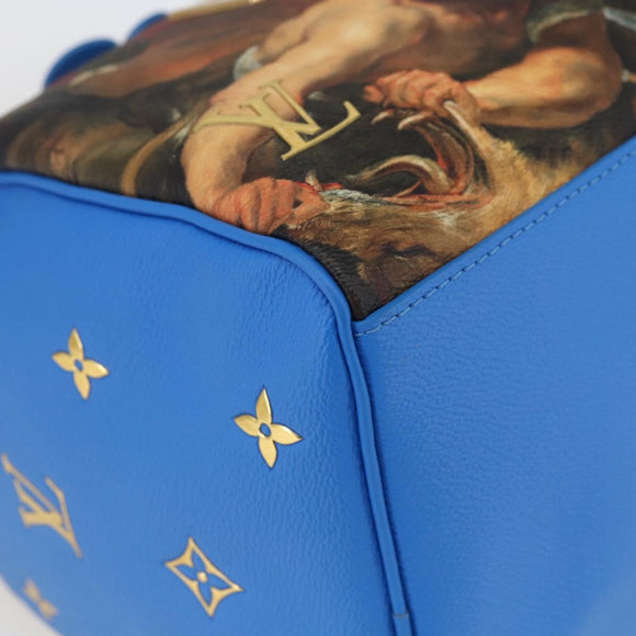 LOUIS VUITTON Masters Collection RUBENS Speedy 30 Bag Blue M43305 Auth 165359SM