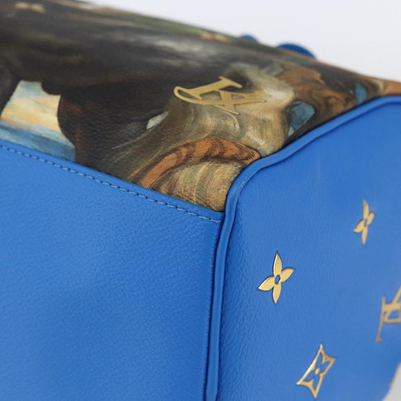 LOUIS VUITTON Masters Collection RUBENS Speedy 30 Bag Blue M43305 Auth 165359SM