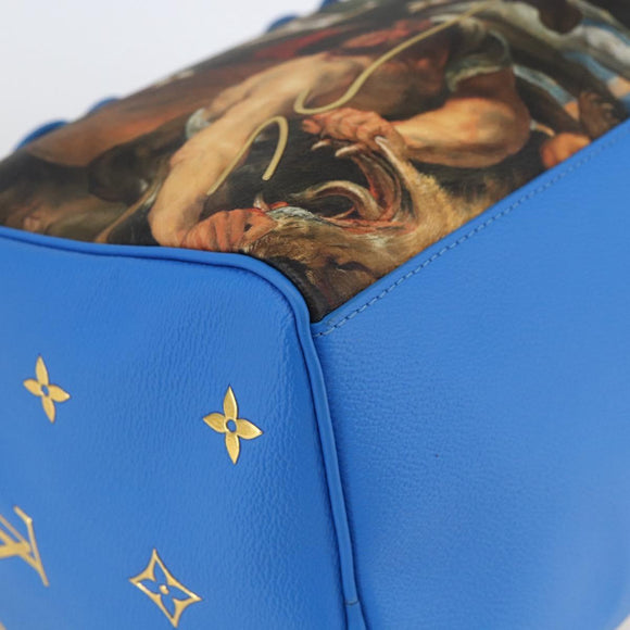 LOUIS VUITTON Masters Collection RUBENS Speedy 30 Bag Blue M43305 Auth 165359SM