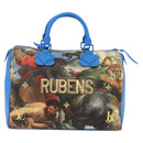LOUIS VUITTON Masters Collection RUBENS Speedy 30 Bag Blue M43305 Auth 165359SM-13