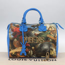 LOUIS VUITTON Masters Collection RUBENS Speedy 30 Bag Blue M43305 Auth 165359SM-12