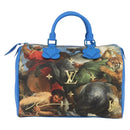 LOUIS VUITTON Masters Collection RUBENS Speedy 30 Bag Blue M43305 Auth 165359SM-2