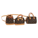 LOUIS VUITTON 2021-2025 Monogram Trio Mini Icon Bag M81081 LV Auth 165361SM-1