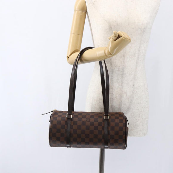 LOUIS VUITTON Damier Ebene Papillon 30 Hand Bag New Model N51303 Auth 165364SAM