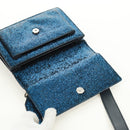 SAINT LAURENT Sunset Medium Cassandra Glitter Cassandra Bag Leather Auth 165369-9