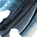 SAINT LAURENT Sunset Medium Cassandra Glitter Cassandra Bag Leather Auth 165369-10