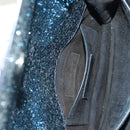 SAINT LAURENT Sunset Medium Cassandra Glitter Cassandra Bag Leather Auth 165369-24