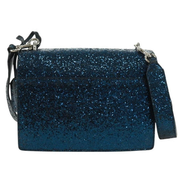 SAINT LAURENT Sunset Medium Cassandra Glitter Cassandra Bag Leather Auth 165369 - 0