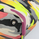 Christian Dior Anselmurail Tote Bag Canvas Multicolor Silver Auth 165371M-16