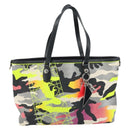 Christian Dior Anselmurail Tote Bag Canvas Multicolor Silver Auth 165371M-13