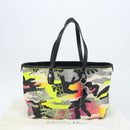 Christian Dior Anselmurail Tote Bag Canvas Multicolor Silver Auth 165371M-12