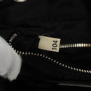PRADA Shoulder Bag Nylon Black Gold Auth 165372V-11